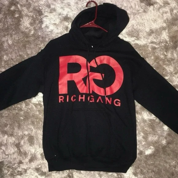 Men’s size Rich Gang hoodie young thug tee rap merch concert sweatshirt  tour new